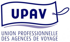 Logo UPAV : UNION PROFESSIONNELLE DES AGENCES DE VOYAGE